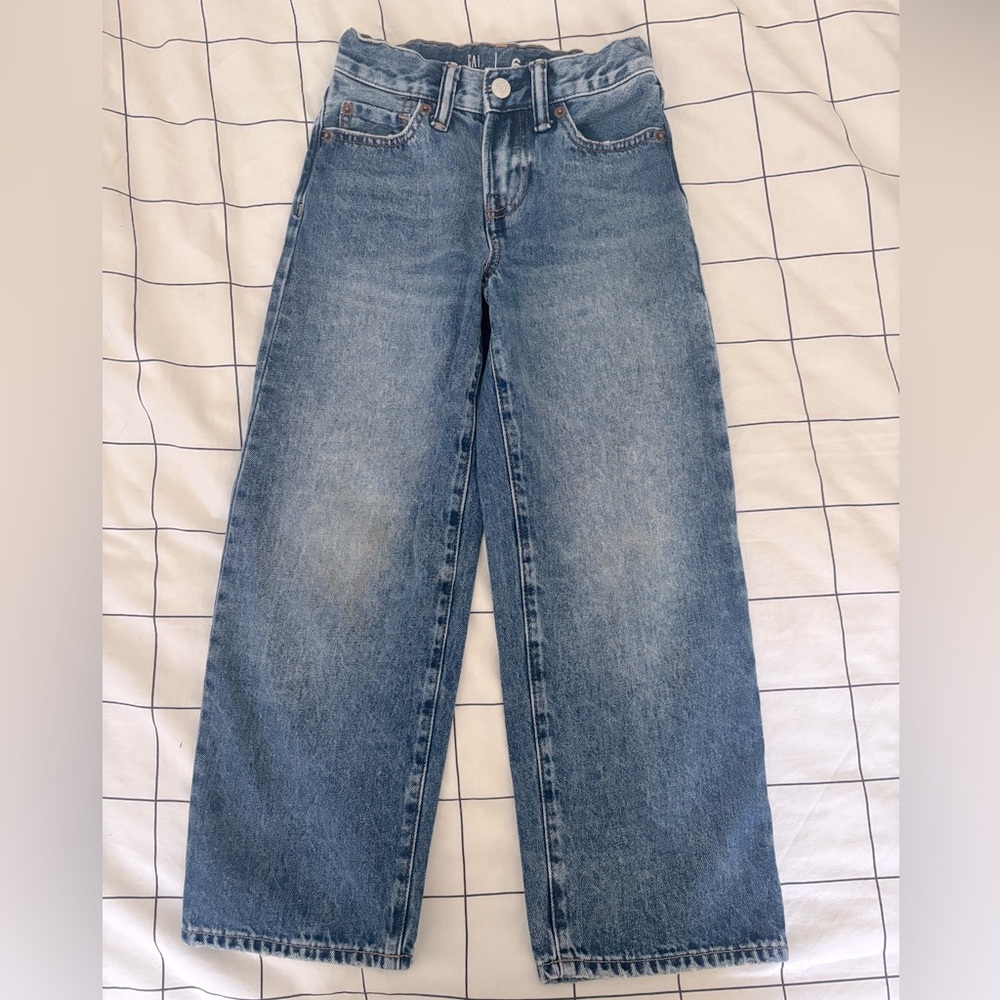 GAP kids Denim Jeans 90’s loose fit size 6